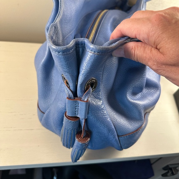 Blue leather Kate Spade Bag - Picture 5 of 9